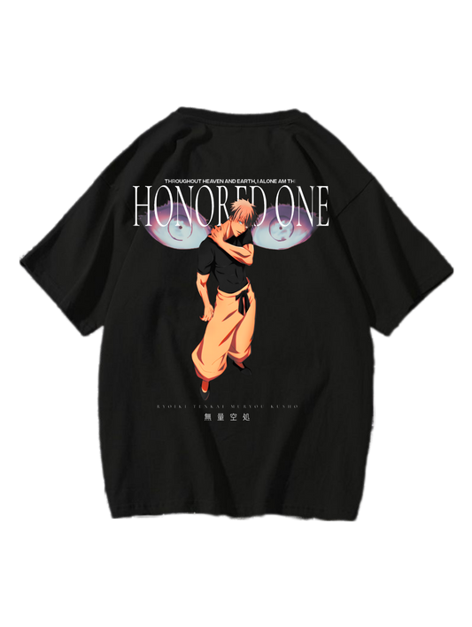 “The honored one” graphic tee