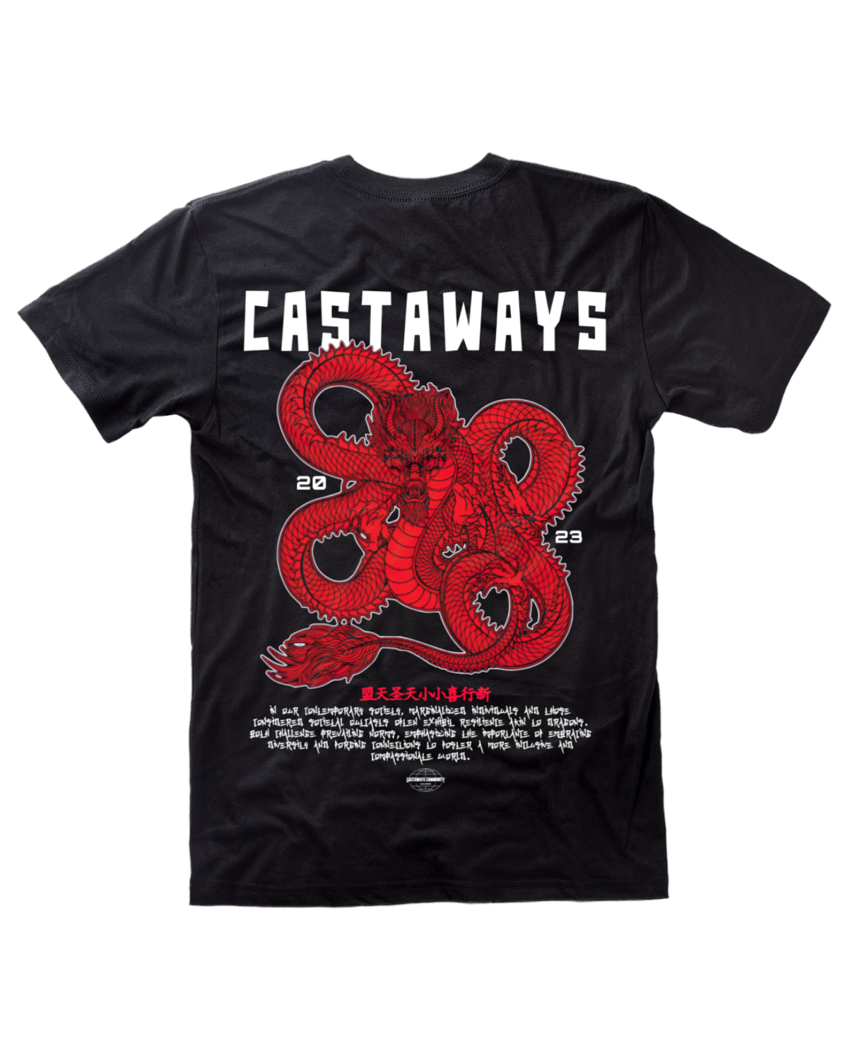 Castaways “draft’ tee (Clr)